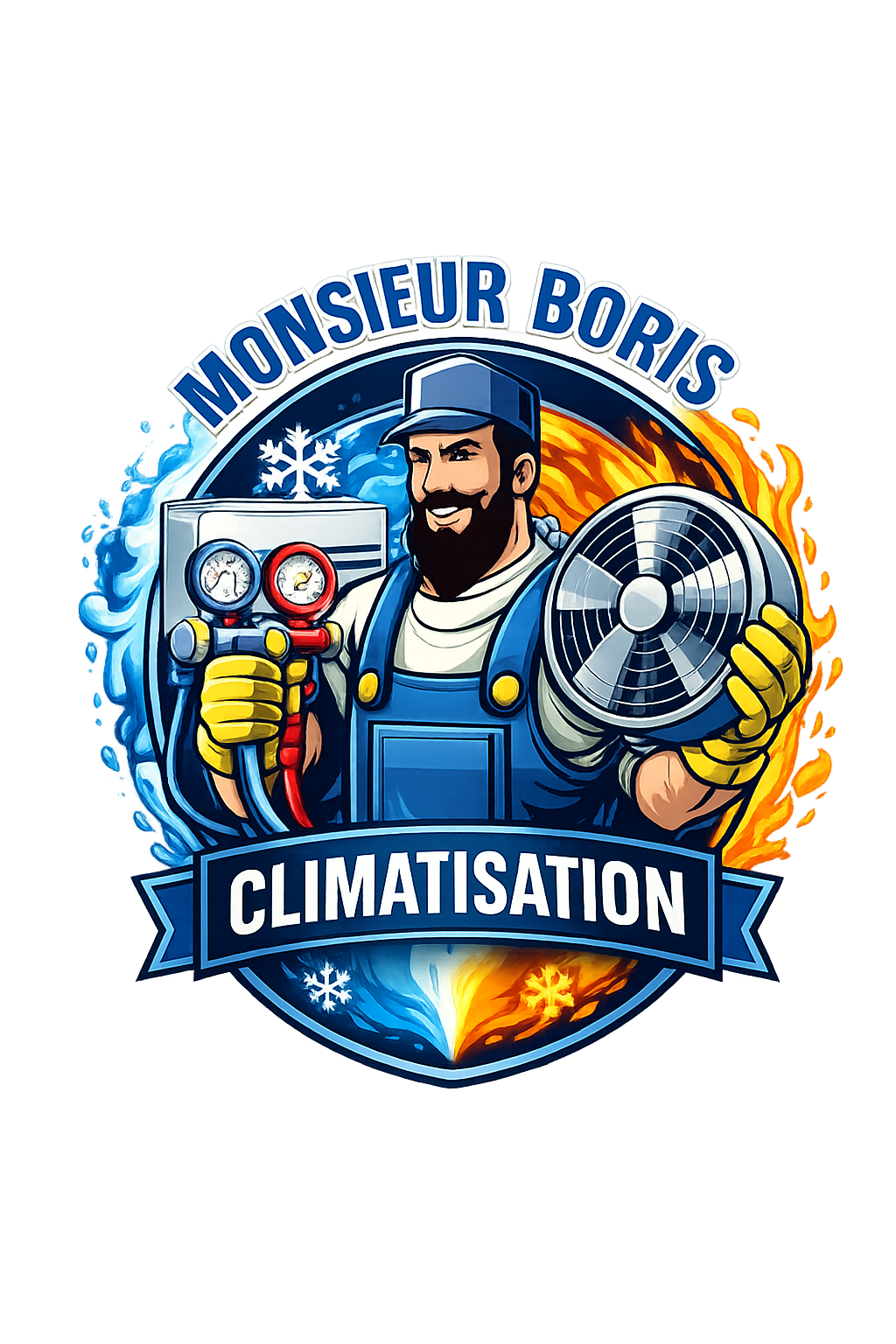 Monsieur Boris Climatisation — logo